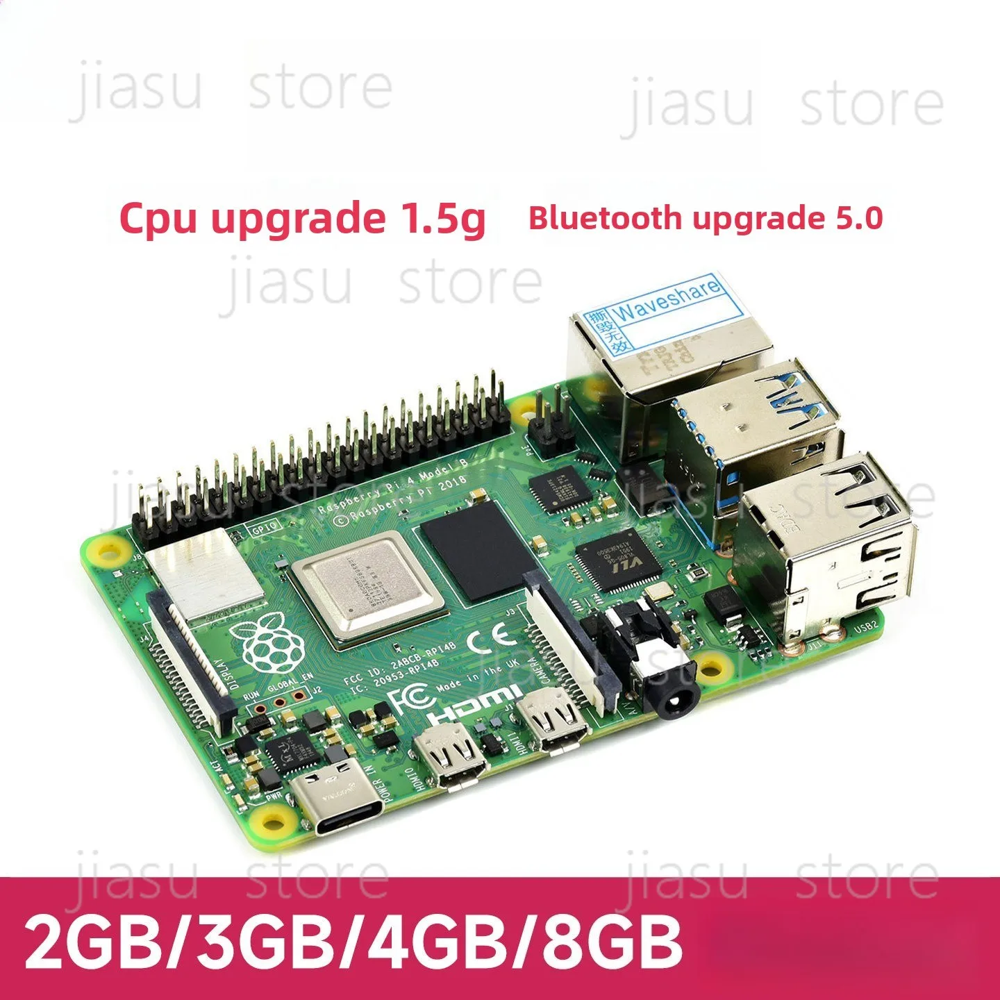 Raspberry Pi 4 8Gb Ram Kit - Compatible avec Raspberry Pi 4 Model